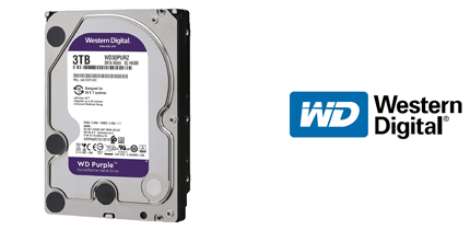 H.D. 3 TB SATA-3 WD PURPLE (VIDEOVIGILANCIA) - click para más información H.D. 3 TB SATA-3 WD PURPLE (VIDEOVIGILANCIA)