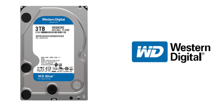 H.D. 3 TB SATA-3 WD BLUE (FOR PC) - click para más información H.D. 3 TB SATA-3 WD BLUE (FOR PC)