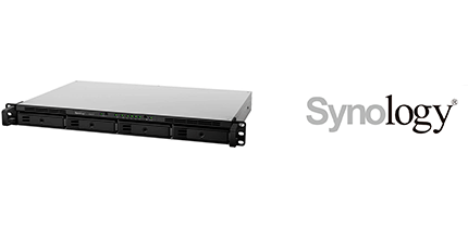 H.D. LAN 0TB SYNOLOGY RS819 NAS 4XSATA RACK