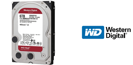 H.D. 6 TB SATA-3 WD RED (FOR NAS) - click para más información H.D. 6 TB SATA-3 WD RED (FOR NAS)