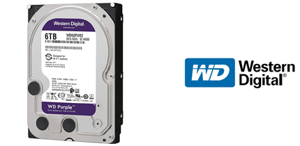 H.D. 6 TB SATA-3 WD PURPLE (VIDEOVIGILANCIA) - click para más información H.D. 6 TB SATA-3 WD PURPLE (VIDEOVIGILANCIA)