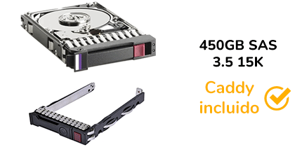  AÑADIR 450GB SAS 3.5 15K [Asignado: 72778]