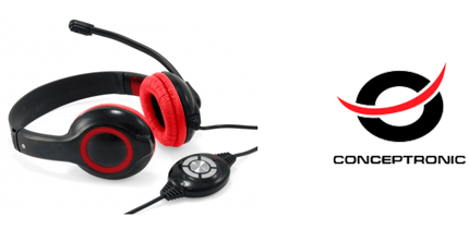 MU MICROF+AURICUL  CHATSTAR2U2R NEGRO-ROJO USB [Asignado: 72531]