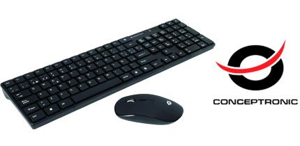 TECLADO CONCEPTRONIC +MOUSE INALAMB ORAZIO [Asignado: 60876]