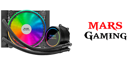 VENTIL CPU MARS GAMING REFRIG.LIQUIDA ML120 [Asignado: 72190]