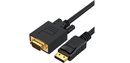 C DISPLAY PORT (DP) MACHO   VGA  MACHO 1.8 MTS [Asignado: 72531]