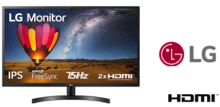 MONITOR 31.5 LG 32MN500 IPS 2 X HDMI FULLHD MONITOR 31.5 LG 32MN500 IPS 2 X HDMI FULLHD