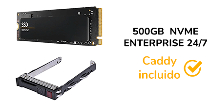  AÑADIR  500GB SSD SERVER M.2 NVME 24/7  [Asignado: 69481]