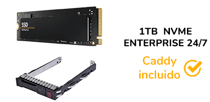  AÑADIR 1TB SSD SERVER M.2 NVME 24/7  [Asignado: 69481]