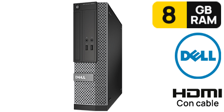 ORDENADOR  DELL 3020SFF 8 GB I5/8GB/ SSD 480GB+/