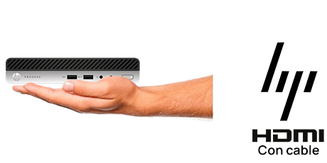 ORDENADOR HP 400 G5 MINI I5/4GB/ SSD 120GB ORIGINAL/WINDOWS 11 HOME LEGAL