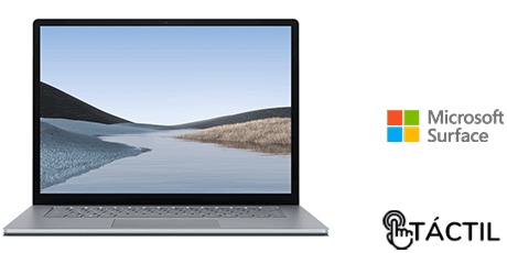 Portátil MICROSOFT SURFACE 3 con pantalla 16:9 de 13.3 pulgadas, Táctil, procesador CORE I5-1035G4 3.7 GHZ (10ª Generación), memoria DDR4, Salidas gráficas: 