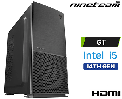 ORDENADOR NINETEAM ¡5 GEN 14 CON NVIDIA GT710 2GB I5/8GB/ SSD 480GB/WINDOWS 11 HOME LEGAL