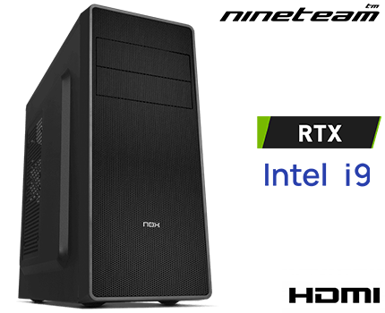 ORDENADOR NINETEAM CAD ¡9 ZPECTRAL CON NVIDIA RTX 5070 12GB I9/64GB/ SSD 480GB/LINUX ORDENADOR NINETEAM CAD ¡9 ZPECTRAL CON NVIDIA RTX 5070 12GB I9/64GB/ SSD 480GB/LINUX