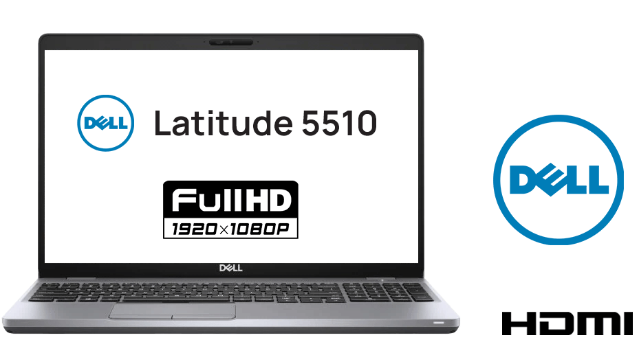 PORTATIL DELL LATITUDE 5510 I5/8GB/ SSD 250GB+/